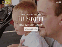 Tablet Screenshot of eliproject.org